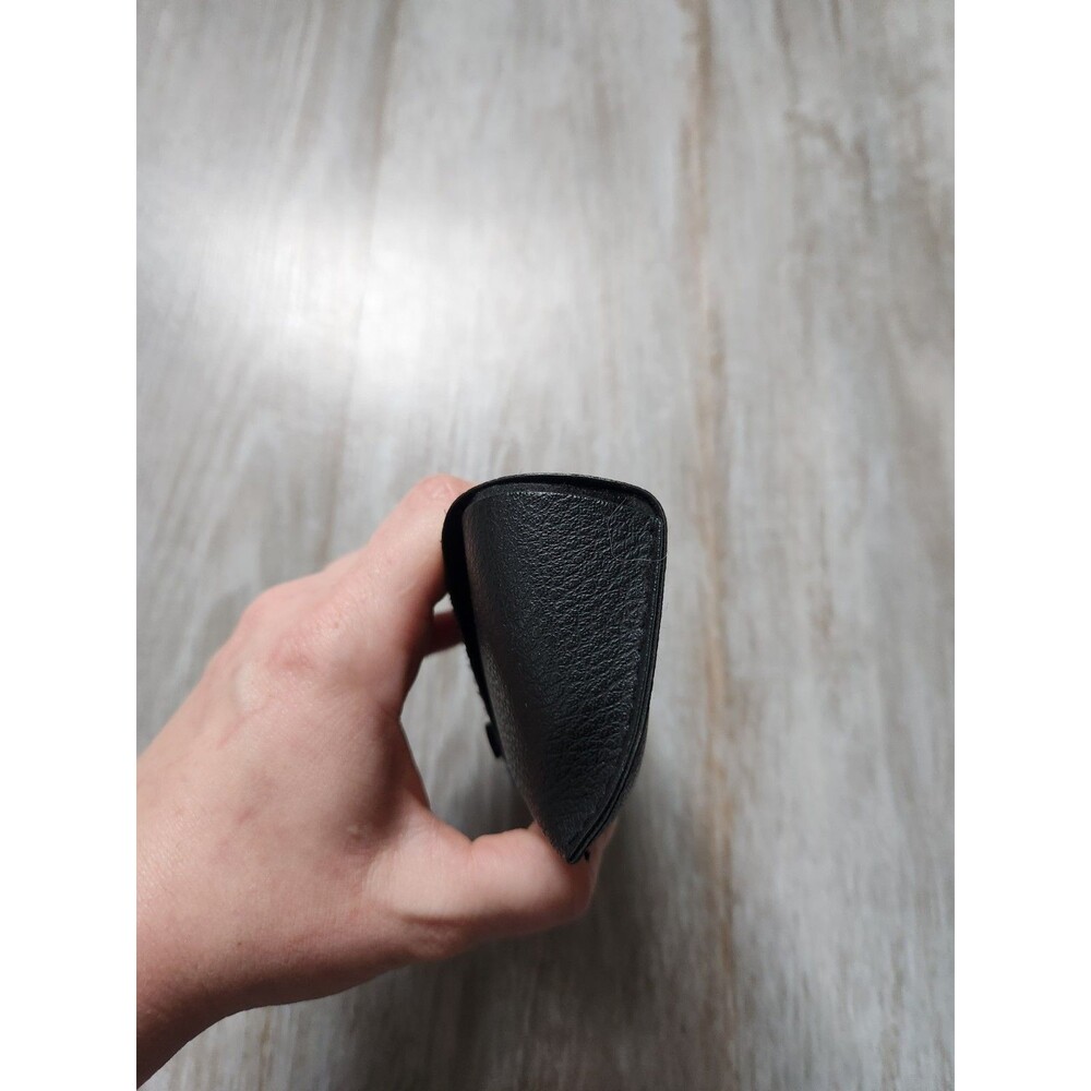 Ray-Ban Chromance Black Semi Hard Sunglasses Case ONLY Textured Snap Closure EUC - Picture 4 of 11